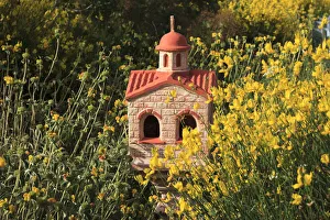 Ioanian Prints: Wayside shrine on the Island of Lefkada, Ionian Island, Greek Island, Greece