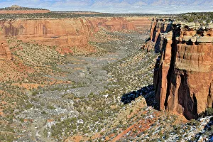Canyons Prints: Weathered rocks, canyons and pinnacles from the scenic drive