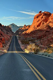 Southwest Prints: Weathered sandstone rock formations along the Scenic Drive
