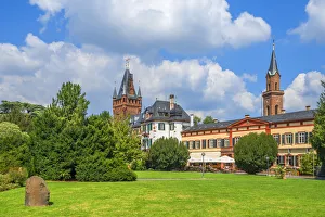 Weinheim Prints: Weinheim palace, Weinheim, Bergstrasse, Odenwald, Baden-Wurttenberg, Germany