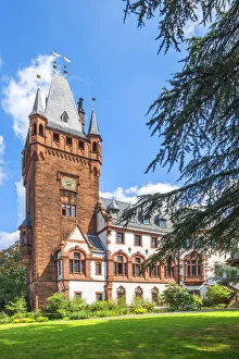 Weinheim palace, Weinheim, Bergstrasse, Odenwald, Baden-Wurttenberg, Germany