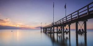 Walkways Prints: Weissenhauser Strand, Ostholstein, Schleswig-Holstein, Germany