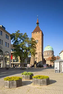 Images Dated 11th October 2018: Weisser Turm, Nuremberg, Bavaria, Germany