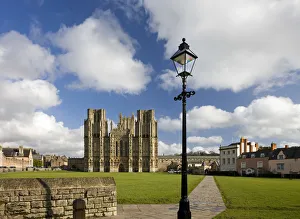 Wells Cathedral, Wells, Somerset. Winter (February) 2010