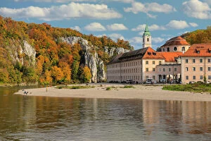 Images Dated 6th July 2023: Weltenburg monastery near Kelheim on the Danube, Altmuhltal Nature Park, Lower Bavaria, Germany