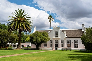 Manor House Prints: Weltevreden Estate, Stellenbosch, Western Cape, South Africa