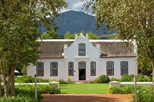 Manor House Prints: Weltevreden Estate, Stellenbosch, Western Cape, South Africa