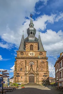 Saarland Prints: Wendalinusbasilica, St. Wendel, Saarland, Germany