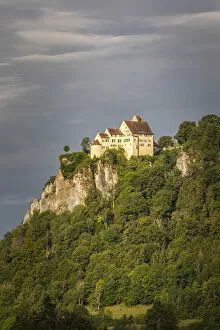 Images Dated 23rd November 2020: Werenwag Castle, Upper Danube Nature Park, Swabian Jura, Baden-Wurttemberg, Germany, Europe