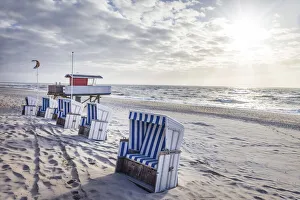West beach of Kampen, Sylt, Schleswig-Holstein, Germany
