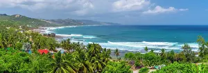 Panoramas Prints: West Indies, Barbados, Saint Joseph, Bathsheba