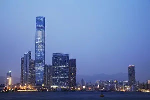 West Kowloon Cultural District and ICC, Kowloon, Hong Kong, China