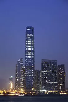 Images Dated 5th July 2010: West Kowloon Cultural District with ICC buillding, Kowloon, Hong Kong, China