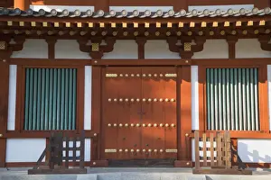 Nara Prints: West Pagoda at Yakushiji Temple (UNESCO World Heritage Site), Nara, Kansai, Japan