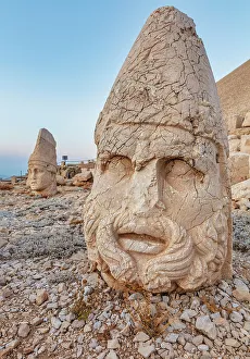 Archeology Prints: West terrace, Mount Nemrut, Nemrud, Adiyaman Province, Turkey