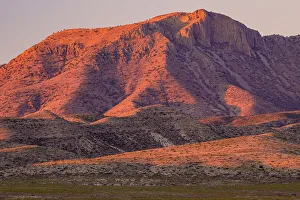 West Texas desert at dawn- Davis Mountains, near Fort Davis, Texas, USA, near Fort Davis, Texas, USA