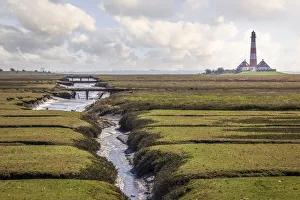 Westerheversand lighthouse, North Friesland, Schleswig-Holstein