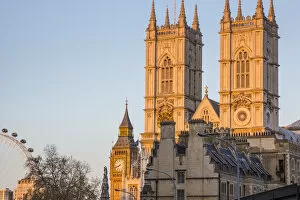 Images Dated 21st April 2016: Westminster Abbey & Big Ben, London, England, UK