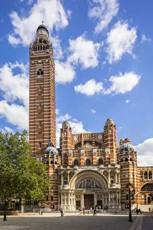 Images Dated 28th July 2020: Westminster Cathedral, Victoria, London, England, UK