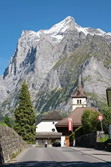Grindelwald Prints: Wetterhorn, Grindelwald, Berner Oberland, Switzerland