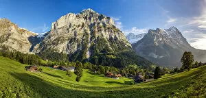 Images Dated 19th August 2019: Wetterhorn, Grindelwald, Bernese Oberland, Switzerland