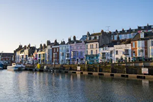 Weymouth harbor, Jurassic coast, Dorset, England, UK