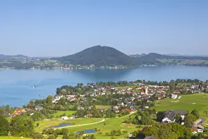 Salzburg Province Prints: Weyregg am Attersee, Attersee, Salzkammergut, Austria