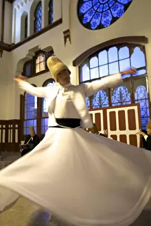 Turkish Collection: Whirling Dervishes, Istanbul, Turkey