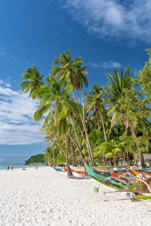 Bangka Prints: White Beach, Boracay Island, Aklan Province, Western Visayas, Philippines