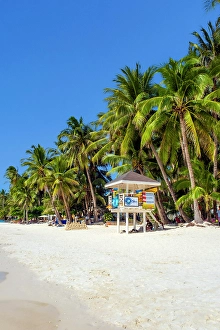The Philippines Prints: White Beach, Boracay Island, Aklan Province, Western Visayas, Philippines