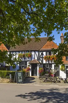 White Horse Pub, Shere - Location for the film The Holiday - Surrey, England