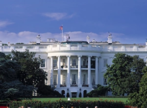 Washington Dc Prints: White House, Washington D