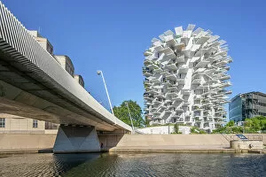 Images Dated 12th December 2022: The White Tree at river Lez by architects Sou Fujimoto, OXO, Nicolas Laisne and Dimitri Roussel
