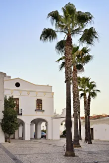 Images Dated 26th April 2019: The white washed houses of Olivenza. Extremadura, Spain