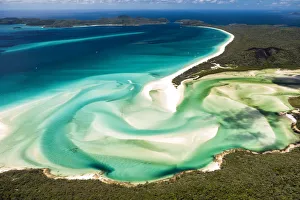 Whitehaven Beach, Whitsunday Island, Great Barrier Reef, Queensland, Australia Whitehaven Beach, Whitsunday Island, Great Barrier Reef, Queensland, Australia