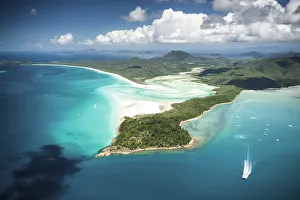 Whitehaven Beach, Whitsunday Island, Great Barrier Reef, Queensland, Australia