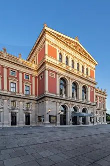 Concert Hall Prints: Wiener Musikverein concert hall, Vienna, Austria