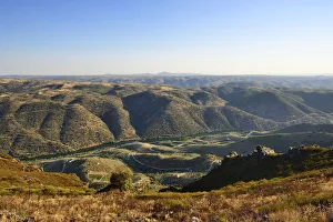 Images Dated 21st August 2017: The wild valley of the Douro river at Freixo de Espada a Cinta. Tras os Montes, Portugal