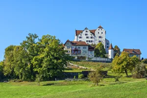 Canton Aargau Prints: Wildegg castle, Wildegg, Aargau, Switzerland