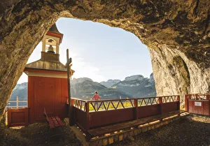 Admiring Gallery: Wildkirchli (Wild Chapel), Ebenalp, Appenzell Innerrhoden, Switzerland