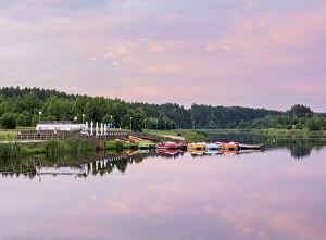 Images Dated 30th November 2020: Wilkow Artificial Lake, Swietokrzyskie Voivodeship, Poland