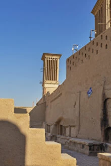 Iranian Gallery: Windcatcher, windtower, badgir, Yazd, Yazd Province, Iran
