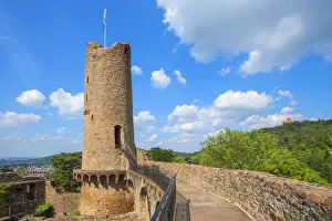 Weinheim Prints: Windeck castle, Weinheim, Bergstrasse, Odenwald, Baden-Wurttenberg, Germany