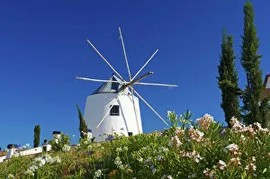 Atlantic Coast Gallery: Windmill in Castro Marim, Algarve, Portugal