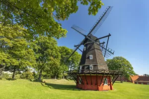 Images Dated 16th December 2021: Windmill, Kastellet, Copenhagen, Denmark