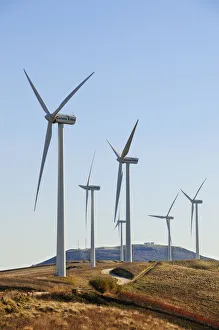 Energy Prints: Windmills used for power generation, Torres Vedras, Portugal