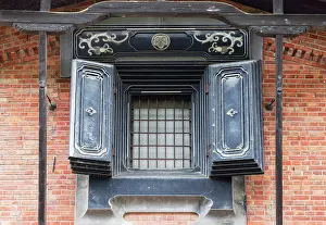 Storehouse Prints: Window of Ando Fermenting House, Kakunodate, Akita, Japan