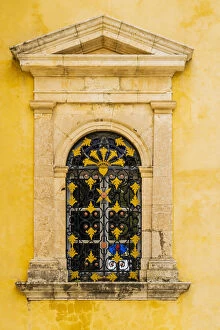 Images Dated 15th June 2022: Window at the Church of Agia Marina, Zakynthos, Zante, Ionian Islands, Greece