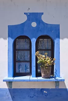 Images Dated 18th June 2010: Window detail, Alte village, Algarve, Portugal