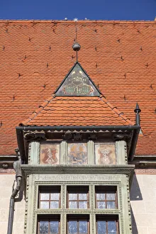 Window of Saris Museum in Radnicne Square, Bardejov (UNESCO World Heritage Site) Window of Saris Museum in Radnicne Square, Bardejov (UNESCO World Heritage Site)
